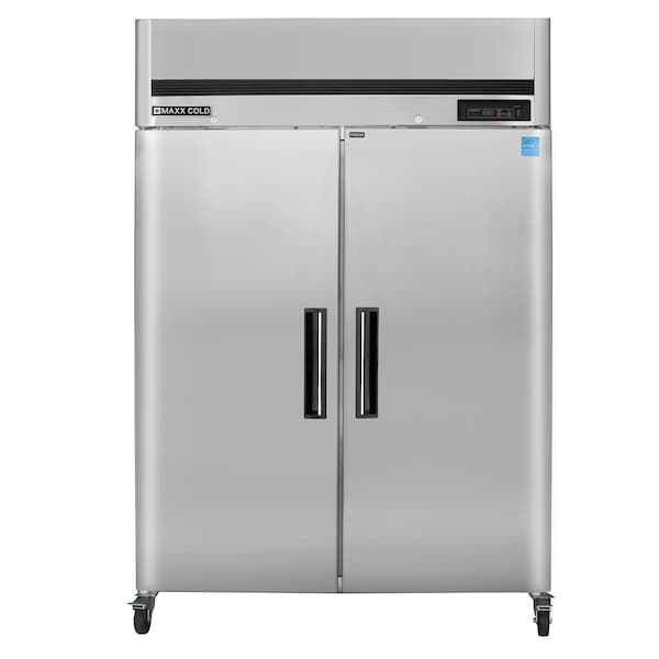 Reach-In Freezer, Double Door, Top Mount 42.8 CUFT